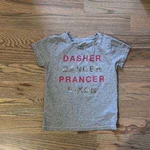 Peek Gray Tee with Red and Gold Lettering